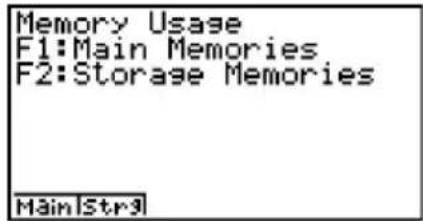 CASIO Algebra FX 1.0 Plus - 9-2 Speicheroperationen (Arbeitsspeicher) - 1