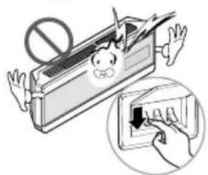 LG ARNU07GSEL1 - Netzkabel nicht verändern oder verlängern. - 4