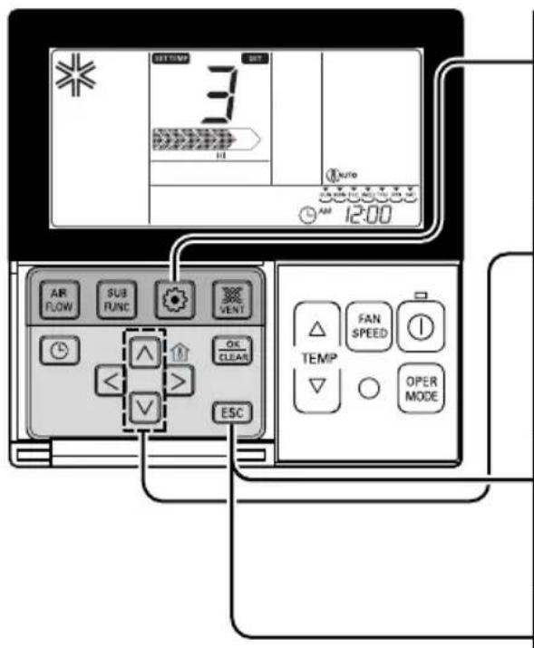 LG AMNH18GTQA0 - Funktionseinstellungen - Temperatur ändern - 1