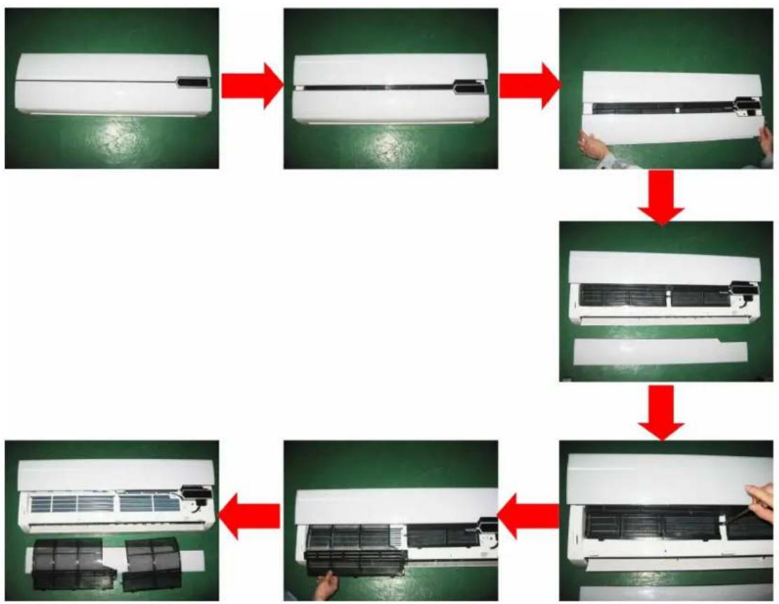 graph TD A["Top Air Condition"] --> B["Top Air Component"] B --> C["Close-up of Air Condition"] C --> D["Close-up of Air Component"] D --> E["Close-up of Air Component"] E --> F["Close-up of Air Component"] F --> G["Close-up of Air Component"] G --> H["Close-up of Air Component"]