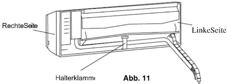 RechteSeite LinkeSeite Halterklamm Abb. 11