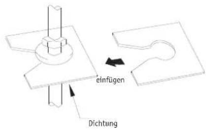 einfügen Dichtung