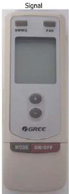 GREE GKH42K3FI-GUHD42NM3FO - Fernbedienung - 1
