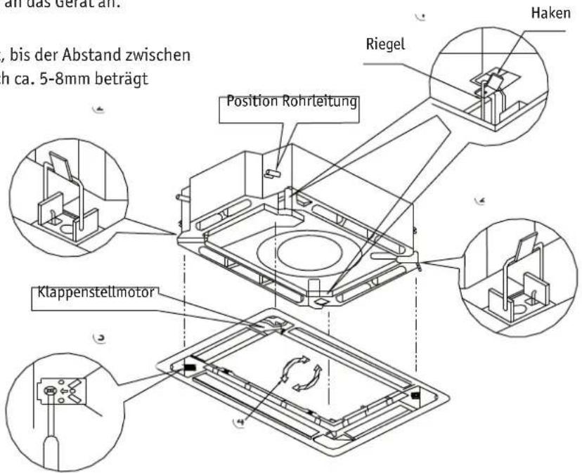 GREE GKH18BA-K3DNA2A-I - ■Installation der Abdeckung - 1