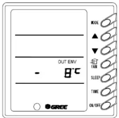 GREE GFH24K3FI-GUHD24NK3FO - Tempratur Einstellung - 3