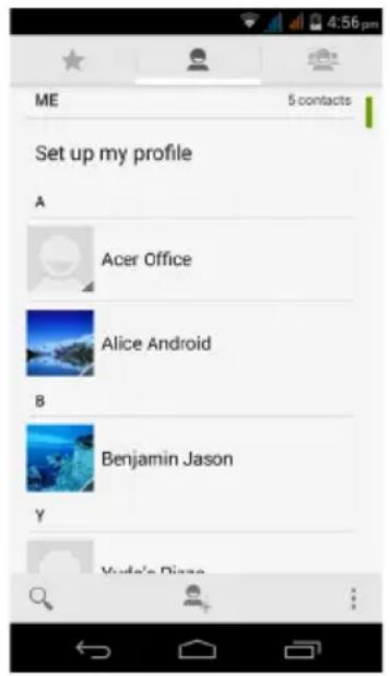 ACER Liquid Z500 Duo - Managing your contacts - 1