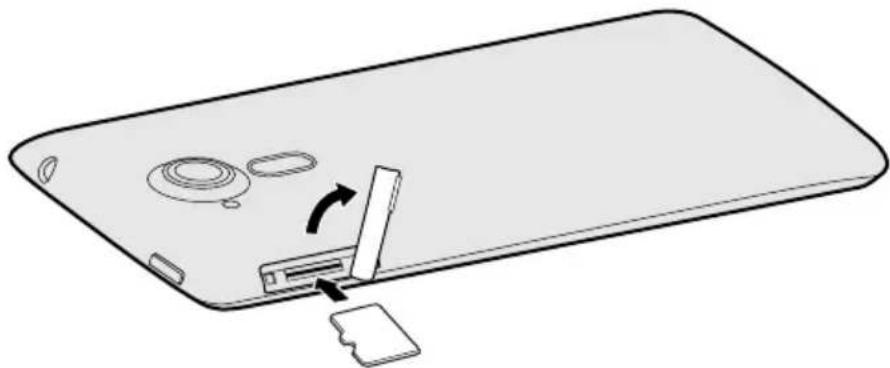 ACER Liquid Z5 Duo - Einsetzen einer SIM-Karte oder microSD-Karte - 1
