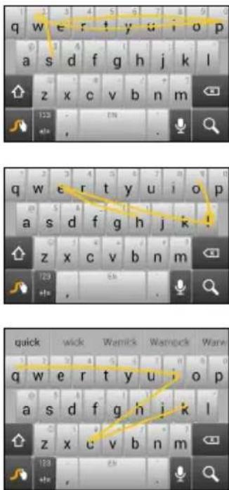 ACER Liquid Z5 Duo - Swype - 1