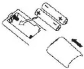 Superior DC 2100 - Einlegen der Akkus - 1