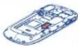 ALCATEL One Touch 907N - Einsetzen und Entnehmen der SIM-Karte ^(1) - 4