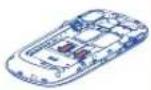 ALCATEL One Touch 907N - Einsetzen und Entnehmen der SIM-Karte ^(1) - 8