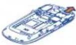 ALCATEL One Touch 907N - Einsetzen und Entnehmen der SIM-Karte ^(1) - 2