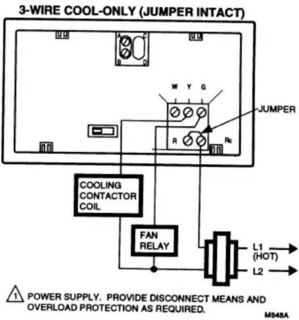 HONEYWELL MagicStat 28 - STEP 8 Wire Thermostat Terminals - 7