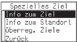 Spezielles Ziel Info zum Ziel Info zum Standort Überreg. Ziele Zurück