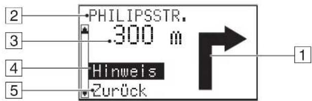 PHILIPSSTR. .300 m Hinweis Zurück