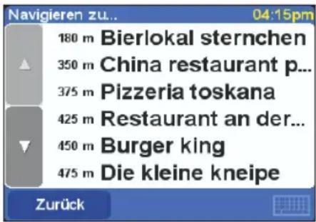 Navigieren zu... 180 m Bierlokal sternchen 350 m China restaurant p... 375 m Pizzeria toskana 425 m Restaurant an der... 450 m Burger king 475 m Die kleine kneipe Zurück