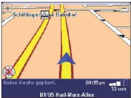 Schillingst-Jose Bahnhof Keine Route goplant. 04:15 pm 32 km/h B1/B5 Karl-Marx-Allee