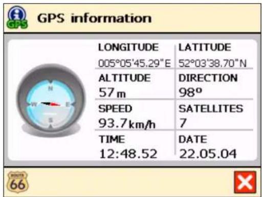 ROUTE 66 Chicago 9000 - Understanding the navigation screen - 3