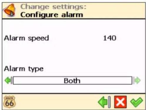 ROUTE 66 Chicago 9000 - Configure alarm - 1