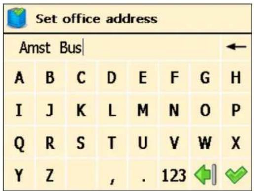 ROUTE 66 Chicago 9000 - Type the name of the location you want to find and confirm your choice √. - 1