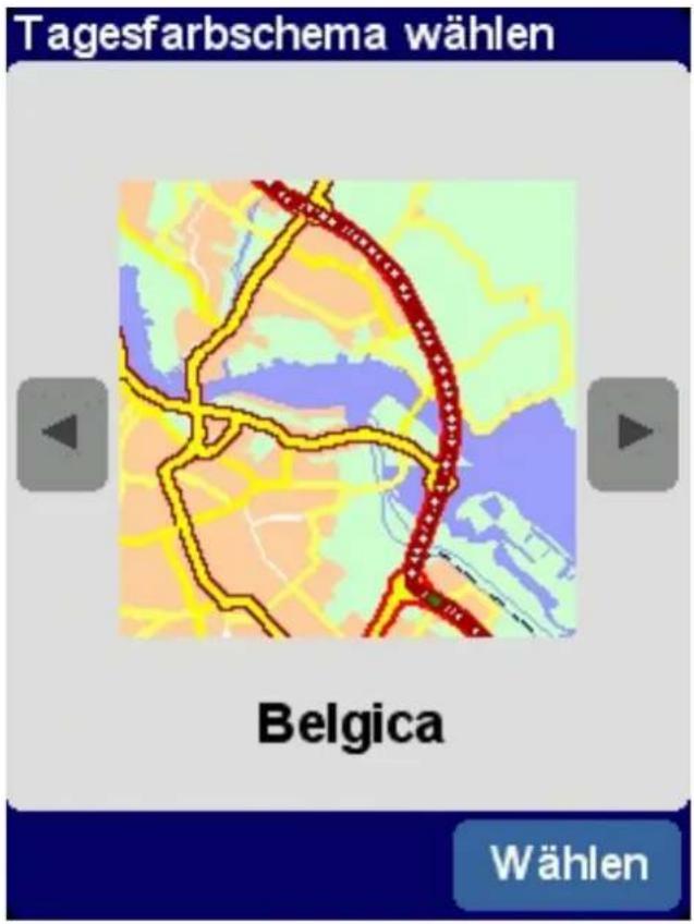 Tagesfarbschema wählen Belgica Wählen
