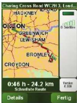 Charing Cross Road WC2H 3, Lond... HACKNEY OILON GREENWICH LEWISHAM BROMLEY CROYDON 0 Sediment 0:46 h - 24.2 km Schneliste Route Version € 0.00 Details Fertig