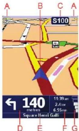 TOMTOM Navigator 6 - Kapitel 3 Fahransicht - 1