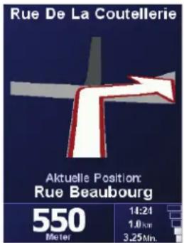 Rue De La Coutellerie Aktuelle Position: Rue Beaubourg 550 Meter 14:24 1.0 km 3.25 Min.