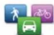 TOMTOM Navigatie module Sony XNV Live - Planungseinstellungen - 1