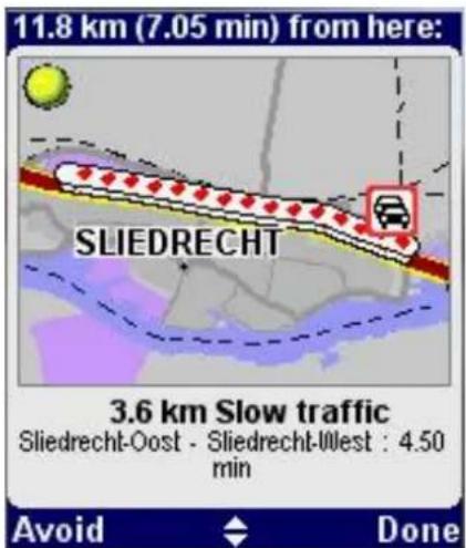 11.8 km (7.05 min) from here: SLIEDRECHT 3.6 km Slow traffic Sliedrecht-Oost - Sliedrecht-West : 4.50 min Avoid Done