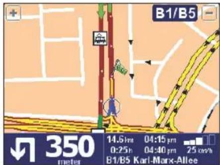 B1/B5 350 meter 14.6 km 04:15 pm 0:25h 04:40 pm 25 cm/h B1/B5 Karl-Mark-Allee