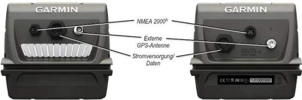 GARMIN NMEA 2000® Externe GPS-Antenne Stromversorgung/ Daten GARMIN CE © FCG诺德 TJ1000000