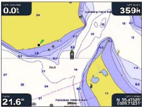 GARMIN GPSMap 4000 - Verwenden von Angelkarten - 2