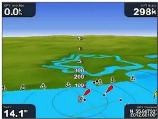 GARMIN GPSMAP 6000 - Mariner's Eye 3D - 1