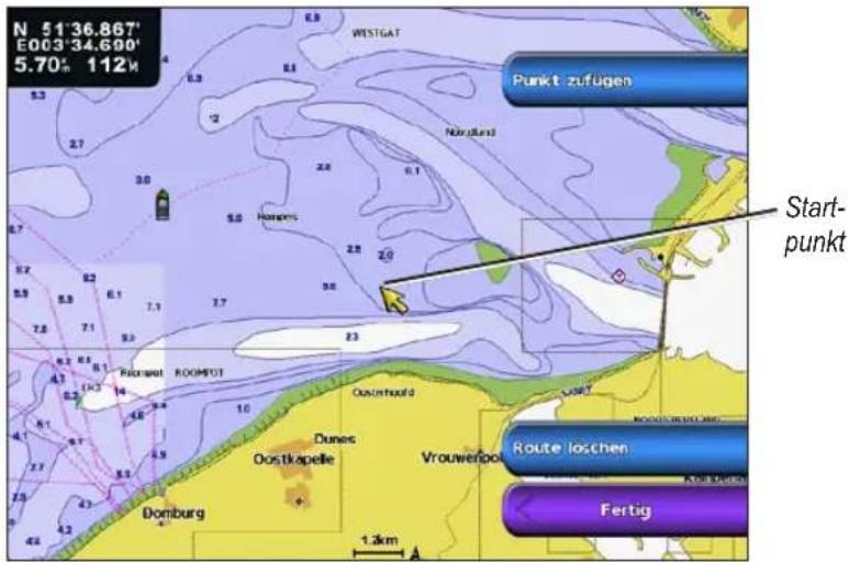 GARMIN GPSMAP 6000 - Erstellen und Speichern einer Route - 1
