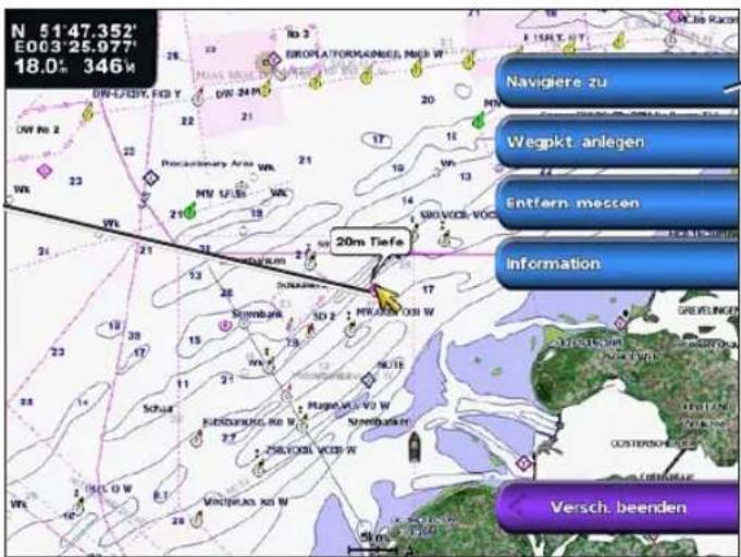GARMIN GPSMAP 6000 - Anzeigen von zusätzlichen Objektinformationen - 1