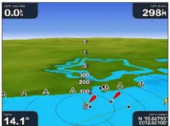 GARMIN GPSMap 5000 - Einstellungen Mariner's Eye 3D - 1