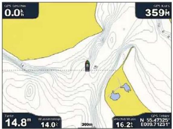 GARMIN GPSMap 5000 - Verwenden von Angelkarten - 1