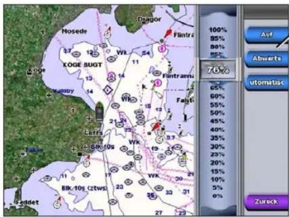 GARMIN GPSMap 5000 - Anpassen der Hintergrundbeleuchtung - 1