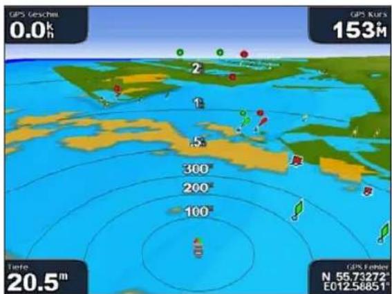 GARMIN GPSMap 5000 - Einstellungen Mariner's Eye - 1