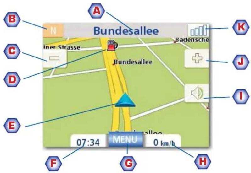 MAGELLAN RoadMate 1215 - Kartenansicht - 1