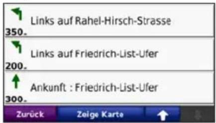 Links auf Rahel-Hirsch-Strasse 350. Links auf Friedrich-List-Ufer 200. Ankunft : Friedrich-List-Ufer 300.