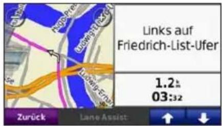 Links auf Friedrich-List-Ufer 1.2 03:32 Zurück Lane Assist