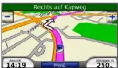 Rechts auf Kapweg Anzahl 14:19 Menü Abtragen in 250_