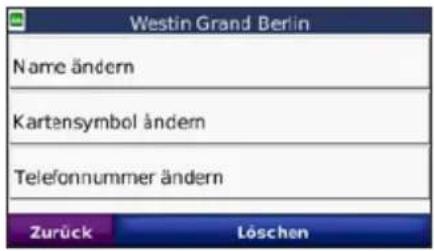 Westin Grand Berlin Name ändern Kartensymbol ändern Telefonnummer ändern Zurück Löschen