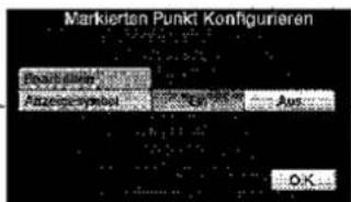 Markierten Punkt Konfigurieren Markierten Punkt Konfigurieren Anzahlungskosten Aus