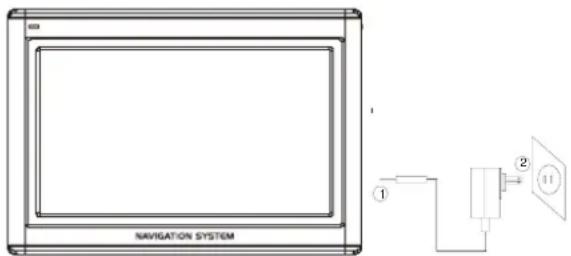 TAKEMS Traffix 35 - Batterie des Navigationssystems laden - 1