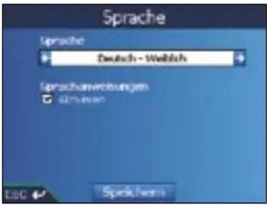 Sprache Sprache Deutsch-Weblich Sprachanvertriebungen durchin