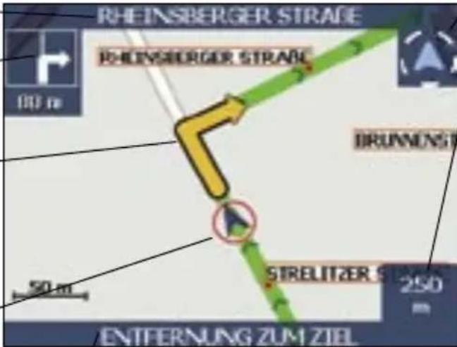 RHEINSBERGER STRAße RHEINSBERGER STRAße DRUMMEN STRELITZER 5 250 ENTFERNUNG ZUM ZIEL