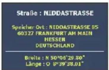 Straße : NIDDASTRASSE Speicher Ort : NIDDASTRASSE 85 60327 FRANKFURT AM MAIN HESSER DEUTSCHLAND Breite : N 50°06'29.80" Länge : O 6°39'38.01"